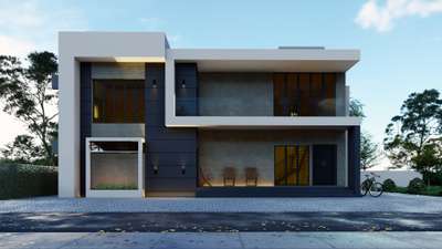 Exterior Designs by Architect Ar Ifthikhar Ahmad, Kollam | Kolo