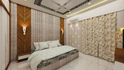 Furniture, Storage, Bedroom, Ceiling, Wall Designs by Carpenter Santosh Sharma, Indore | Kolo