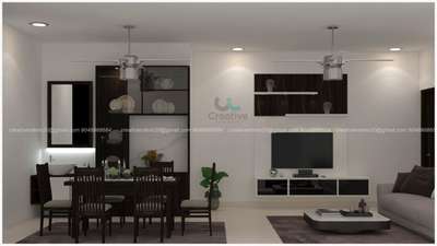 Dining, Furniture, Table, Living, Storage Designs by 3D & CAD creative interiors, Alappuzha | Kolo