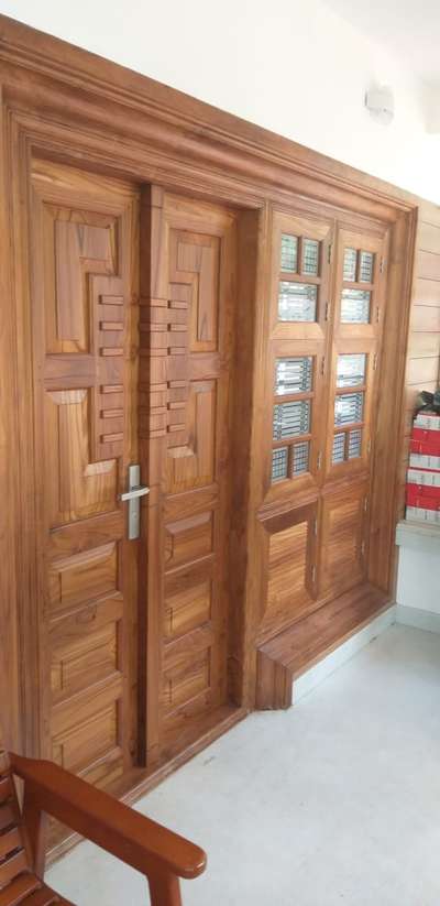 Door Designs by Carpenter Sajeev Sajeev, Thiruvananthapuram | Kolo