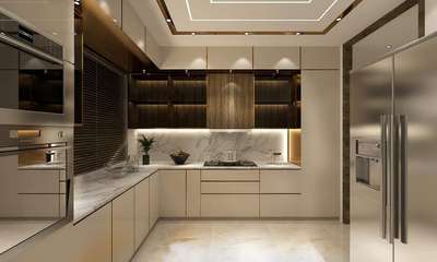 Kitchen, Lighting, Storage Designs by Carpenter Naveen Saifi, Delhi | Kolo
