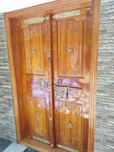Door Designs by Painting Works Prasanth Chithara , Kollam | Kolo