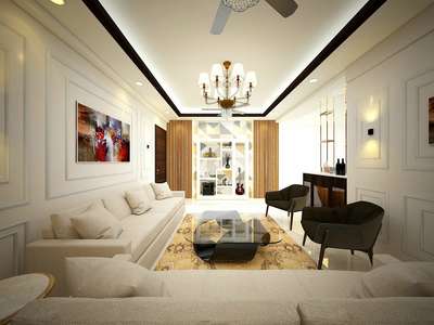 Furniture, Living, Lighting, Table, Ceiling Designs by Interior Designer Riyaz Saifi, Ghaziabad | Kolo
