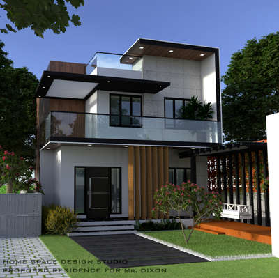 Exterior Designs by 3D & CAD Home  Space, Ernakulam | Kolo