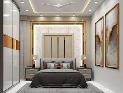 Furniture, Storage, Bedroom, Wall, Ceiling Designs by Interior Designer shilpi jain, Delhi | Kolo