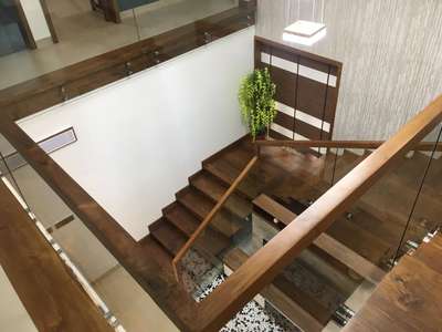 Staircase Designs by Contractor Biju K V, Thrissur | Kolo