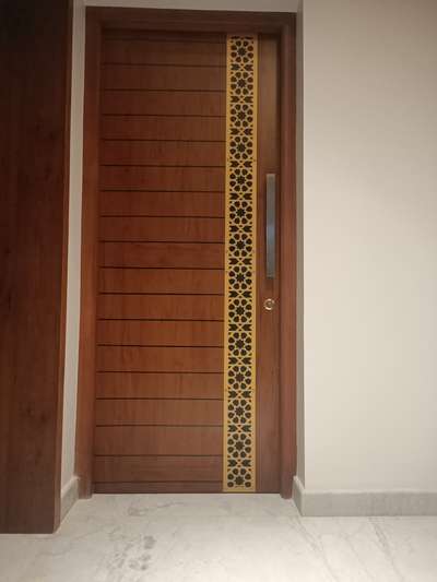 Door Designs by Civil Engineer Homeliness  builders  interiors, Malappuram | Kolo