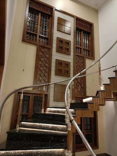 Staircase, Storage, Window Designs by Carpenter sanil kp, Thrissur | Kolo