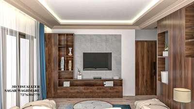 Living, Storage Designs by Interior Designer Talib Khan, Idukki | Kolo