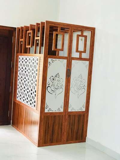 Prayer Room, Storage Designs by Interior Designer DeZainTech Interior solutions, Malappuram | Kolo