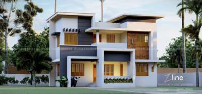 Exterior Designs by Civil Engineer Rahman kv, Malappuram | Kolo