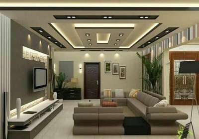 Ceiling, Furniture, Lighting, Living, Table, Storage Designs by Interior Designer Acharaj  kumar, Jaipur | Kolo