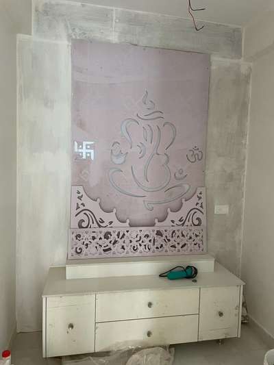 Prayer Room, Storage Designs by Interior Designer pradeep Kumar, Gurugram | Kolo