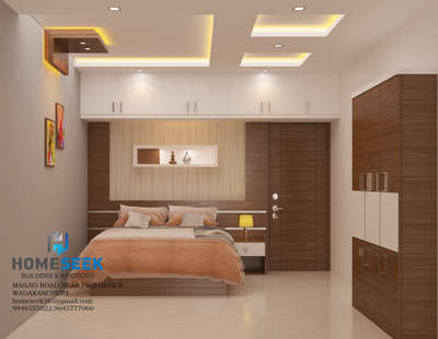 Bedroom Designs by Interior Designer Nishad cm, Thrissur | Kolo