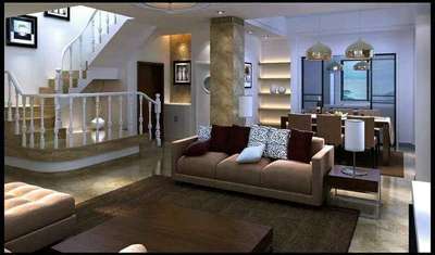 Furniture, Living, Lighting, Staircase Designs by Contractor Imran Saifi, Ghaziabad | Kolo