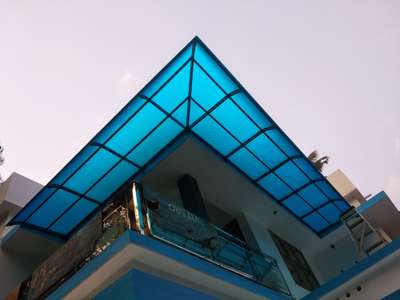 Roof Designs by Fabrication & Welding Thomson K  Jose, Idukki | Kolo
