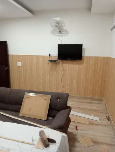Living, Furniture, Wall Designs by Flooring sherkhan Interior, Delhi | Kolo