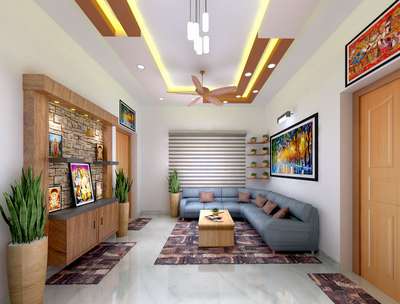 Living, Furniture, Ceiling, Prayer Room, Home Decor Designs by Civil Engineer SARATH  M S, Malappuram | Kolo