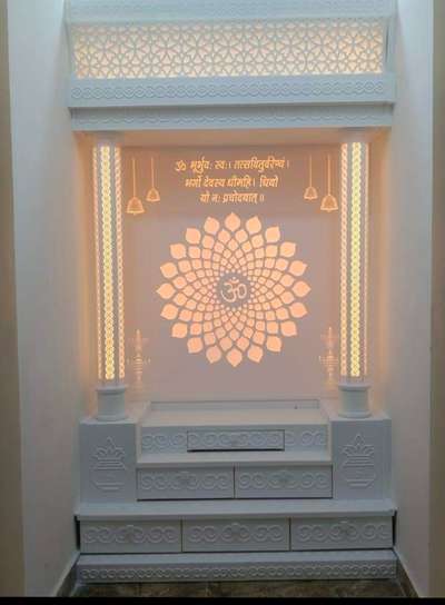 Prayer Room, Storage Designs by Building Supplies shahid  raja, Ghaziabad | Kolo