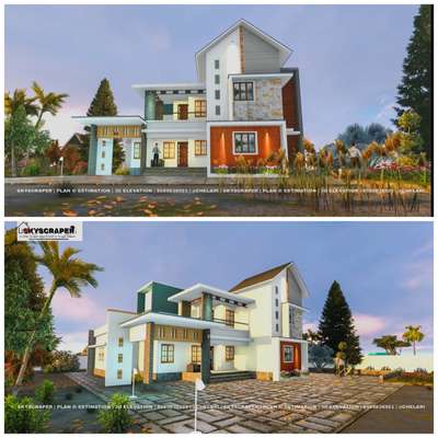 Exterior Designs by Civil Engineer er Vishnu lal, Malappuram | Kolo