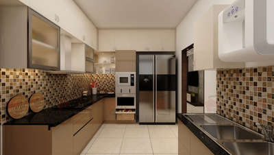 Kitchen, Storage Designs by Contractor Faris P A, Thrissur | Kolo