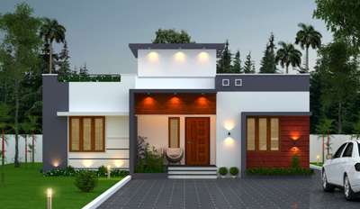Exterior, Lighting Designs by Contractor Athira Sam, Kollam | Kolo