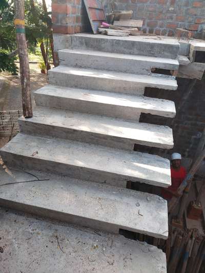 Staircase Designs by Contractor Trilok Kumawat, Indore | Kolo