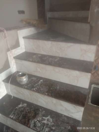 Staircase Designs by Contractor Vajip Shekh, Indore | Kolo