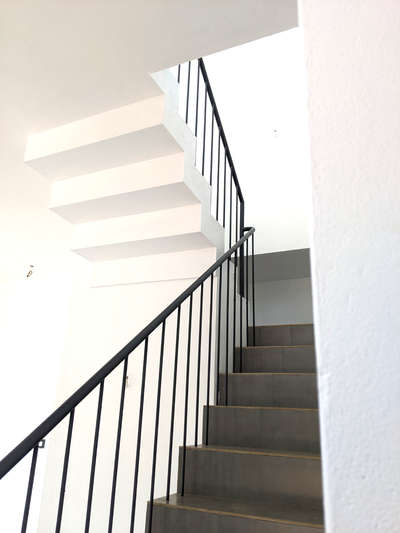 Staircase Designs by Civil Engineer Er Salman  arakkal, Malappuram | Kolo