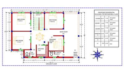Plans Designs by 3D & CAD Md S Hussain, Delhi | Kolo