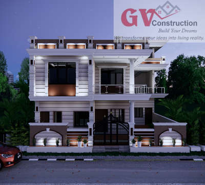 Exterior Designs by Civil Engineer Varsha Sharma, Indore | Kolo