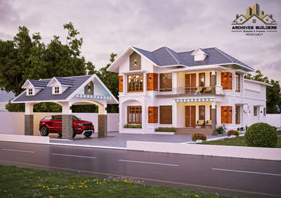 Exterior, Lighting Designs by 3D & CAD Sanal Joshy, Thrissur | Kolo
