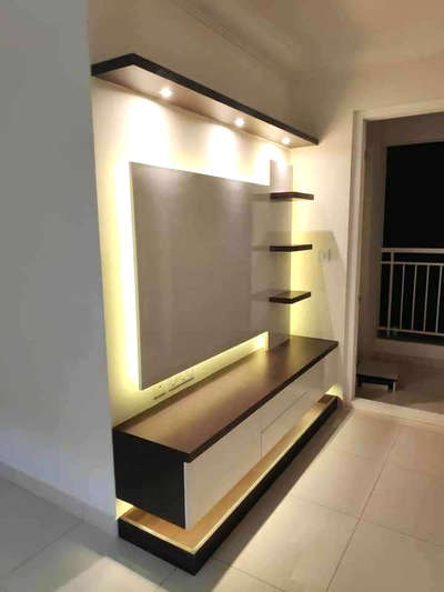 Lighting, Living, Storage Designs by Carpenter Ali Malik, Faridabad | Kolo