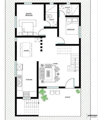 Plans Designs by Architect UNKNOWN CONCEPTS, Malappuram | Kolo