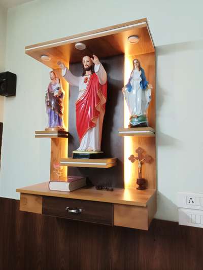 Prayer Room Designs by Civil Engineer sanish KM, Wayanad | Kolo