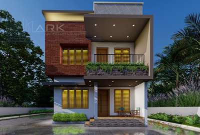 Exterior, Lighting Designs by 3D & CAD ARK architectsbuilders, Kottayam | Kolo