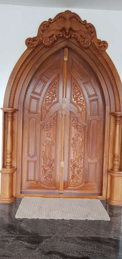 Door Designs by Carpenter girish girish, Kasaragod | Kolo