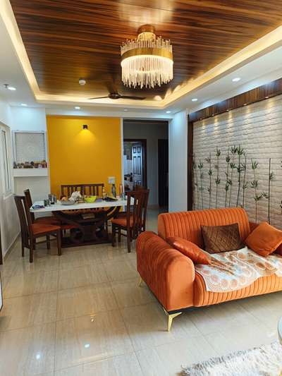 Furniture, Lighting, Living, Ceiling, Table Designs by Contractor modernedge  interior , Gautam Buddh Nagar | Kolo