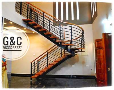 Staircase Designs by Service Provider Jayachandran G C Karicode, Kollam | Kolo