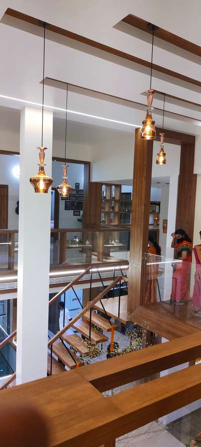 Lighting, Staircase Designs by Interior Designer sumesh sumesh.p.p, Kannur | Kolo