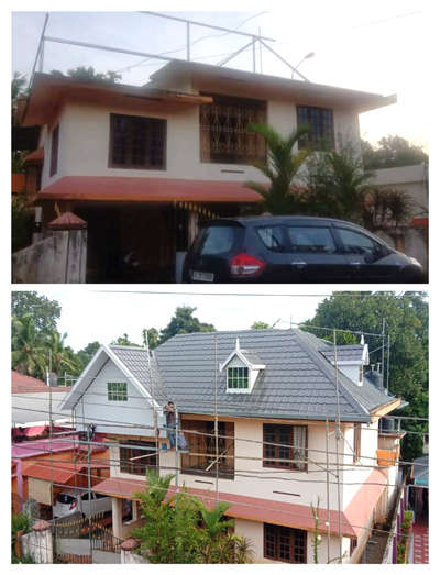 Exterior Designs by Contractor Saiju 8156956851, Pathanamthitta | Kolo