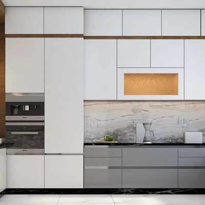 Kitchen, Storage Designs by Interior Designer Råvi Patidar, Jaipur | Kolo