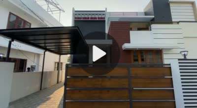 Exterior, Furniture, Kitchen, Living, Staircase Designs by Carpenter Rejith Rajendran, Thiruvananthapuram | Kolo