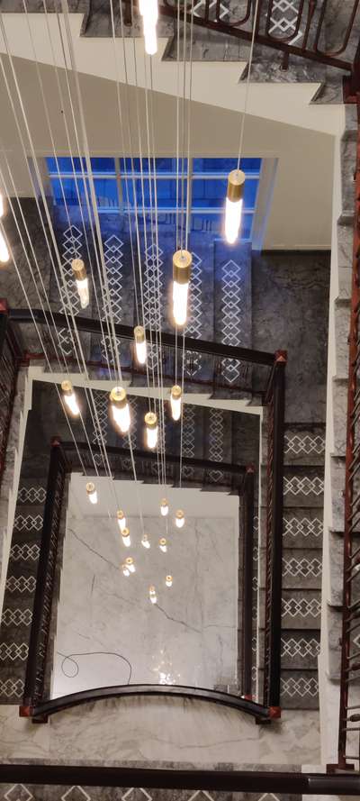 Lighting, Flooring, Staircase Designs by Civil Engineer Jai Prakash, Ghaziabad | Kolo