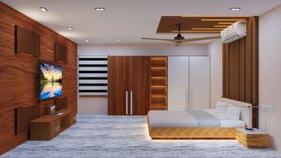 Furniture, Ceiling, Lighting, Storage, Bedroom Designs by 3D & CAD Ashhad cv, Kannur | Kolo