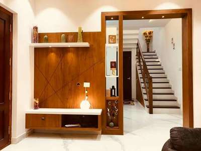 Lighting, Living, Staircase, Storage Designs by Interior Designer സുരേന്ദ്രൻ സുരേന്ദ്രൻ, Palakkad | Kolo