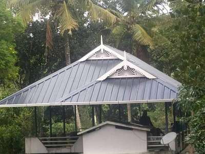 Roof Designs by Contractor steel edge, Kasaragod | Kolo