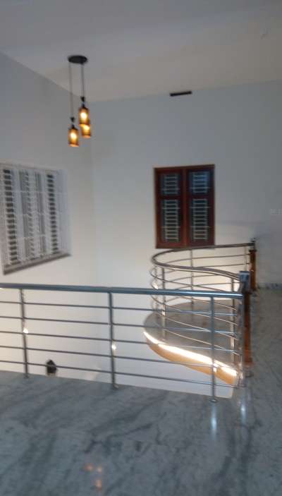 Staircase, Lighting Designs by Contractor Iqbal Fasila, Kannur | Kolo