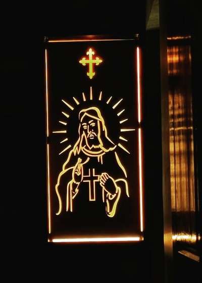 Lighting, Prayer Room Designs by Interior Designer ARTMAN   CNC CUTTING , Kollam | Kolo