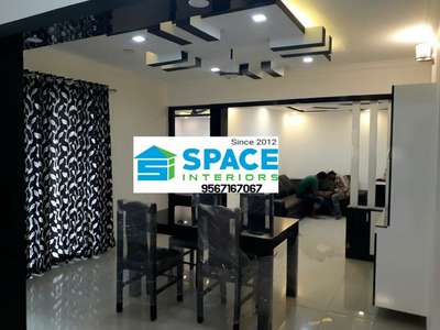 Dining, Ceiling Designs by Contractor SPACE  INTERIORS, Thiruvananthapuram | Kolo